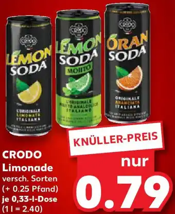 Kaufland CRODO Limonade Angebot