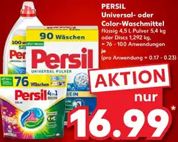 Kaufland PERSIL Universal- oder Color-Waschmittel Angebot