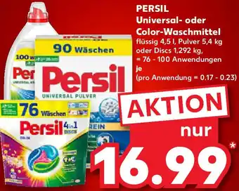 Kaufland PERSIL Universal- oder Color-Waschmittel Angebot