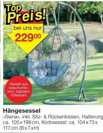 Jawoll Hängesessel Angebot