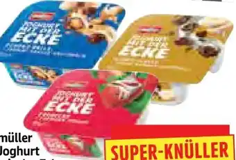 Edeka Herkules Müller Joghurt mit der Ecke Angebot