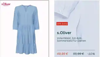 Galeria s.Oliver Volantkleid Angebot