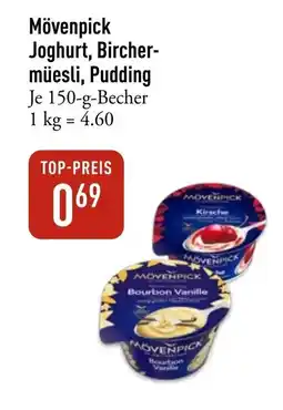 Galeria Markthalle Mövenpick Joghurt, Bircher- müesli, Pudding Angebot