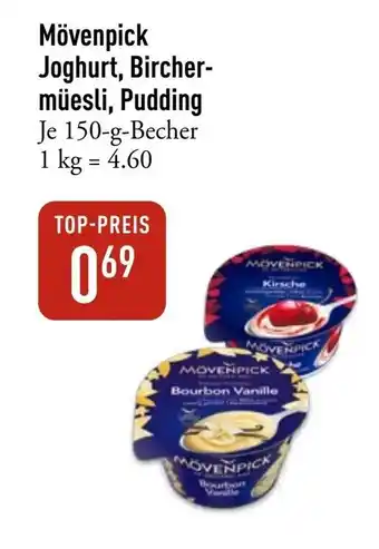 Galeria Markthalle Mövenpick Joghurt, Bircher- müesli, Pudding Angebot