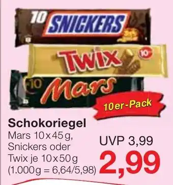 Jawoll Schokoriegel 10x45g Angebot