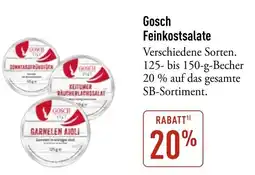 Galeria Markthalle Gosch Feinkostsalate Angebot