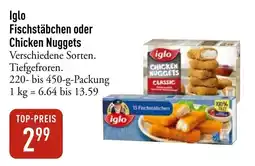 Galeria Markthalle Iglo Fischstäbchen oder Chicken Nuggets Angebot