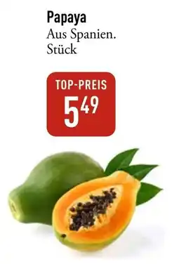 Galeria Markthalle Papaya Angebot