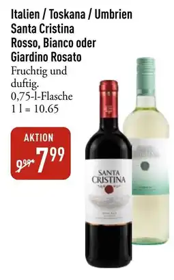 Galeria Markthalle Santa Cristina Rosso, Bianco oder Giardino Rosato Angebot