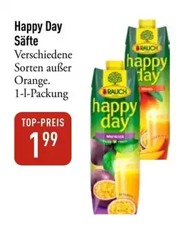 Galeria Markthalle Happy Day Säfte Angebot
