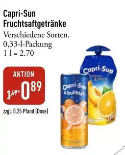 Galeria Markthalle Capri-Sun Fruchtsaftgetränke Angebot