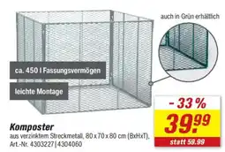 toom Baumarkt Komposter Angebot