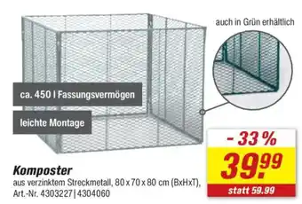 toom Baumarkt Komposter Angebot