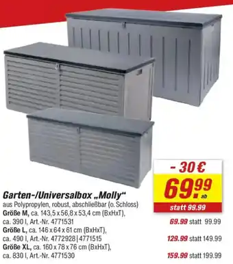 toom Baumarkt Garten-/Universalbox,,Molly" Angebot