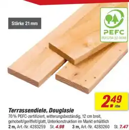 toom Baumarkt Terrassendiele, Douglasie Angebot