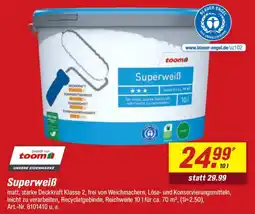 toom Baumarkt toom Superweiß Angebot