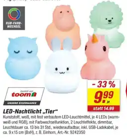 toom Baumarkt LED-Nachtlicht ,,Tier" Angebot