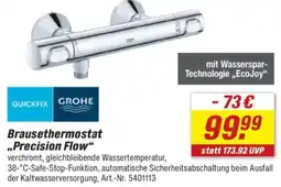 toom Baumarkt QUICKFIX GROHE Brausethermostat ,,Precision Flow" Angebot