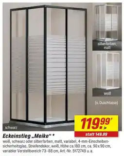 toom Baumarkt Eckeinstieg „Meike"* Angebot