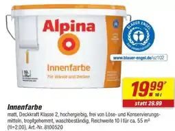 toom Baumarkt Alpina Innenfarbe Angebot