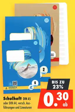 Mäc Geiz Schulheft Angebot