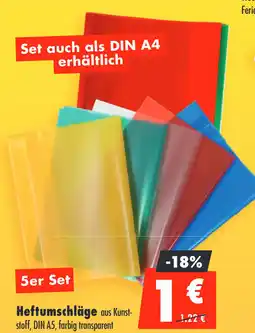 Mäc Geiz Heftumschläge 5er Set Angebot