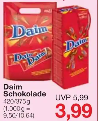 Jawoll Daim Schokolade 420/375g Angebot