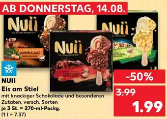 Kaufland NUII Eis am Stiel Angebot