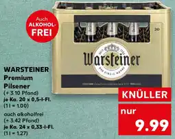 Kaufland WARSTEINER Premium Pilsener Angebot