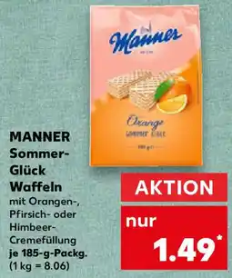 Kaufland MANNER Sommer-Glück Waffeln Angebot
