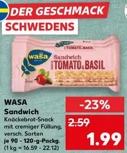 Kaufland SCHWEDENS Sandwich Angebot