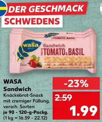 Kaufland SCHWEDENS Sandwich Angebot