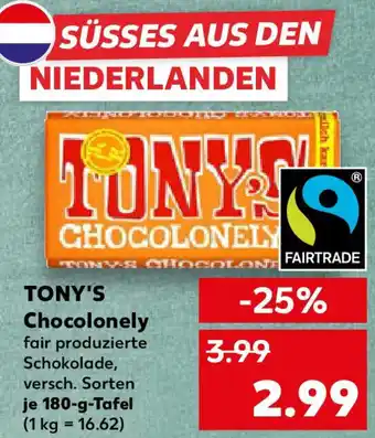 Kaufland TONY'S Chocolonely Angebot