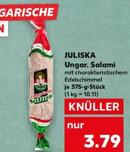Kaufland JULISKA Ungar. Salami Angebot