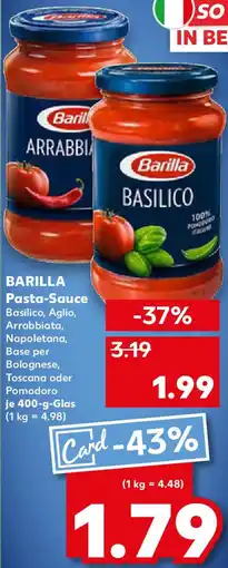 Kaufland BARILLA Pasta-Sauce Angebot