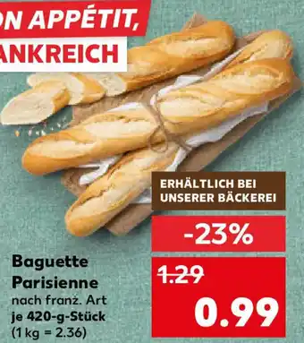 Kaufland Baguette Parisienne Angebot