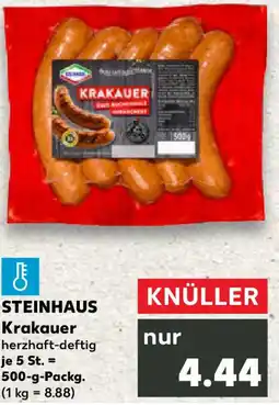 Kaufland STEINHAUS Krakauer Angebot
