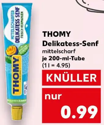Kaufland THOMY Delikatess-Senf Angebot