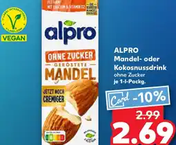 Kaufland ALPRO Mandel- oder Kokosnussdrink Angebot