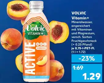 Kaufland VOLVIC Vitamin+ Mineralwasser, angereichert mit Vitaminen und Magnesium, versch. Sorten Fruchtgeschmack Angebot