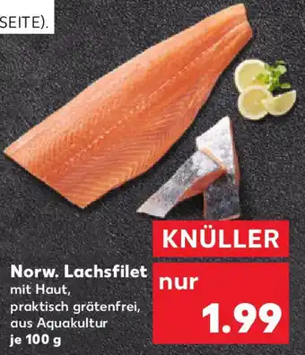 Kaufland Norw. Lachsfilet Angebot