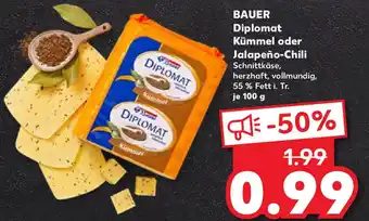Kaufland BAUER Diplomat Kümmel oder Jalapeño-Chili Angebot