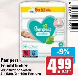 HIT Pampers Feuchttücher Angebot