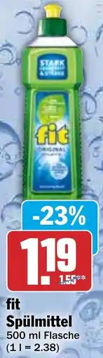 HIT fit Spülmittel Angebot