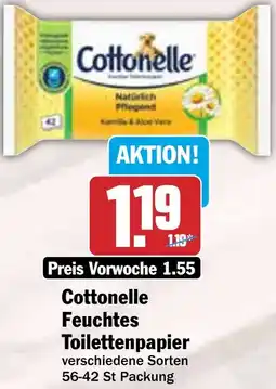 HIT Cottonelle Feuchtes Toilettenpapier Angebot