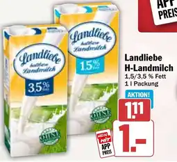 HIT Landliebe H-Landmilch Angebot