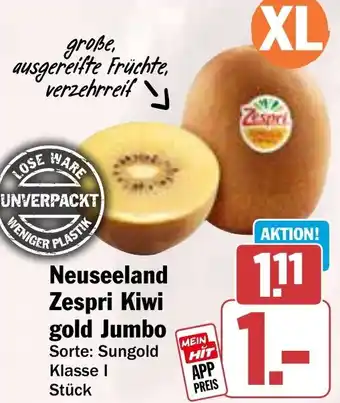 HIT Neuseeland Zespri Kiwi gold Jumbo Angebot