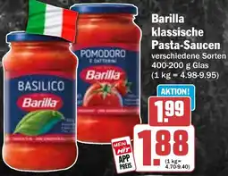 HIT Barilla klassische Pasta-Saucen Angebot