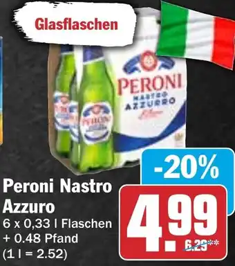 HIT Peroni Nastro Azzuro Angebot