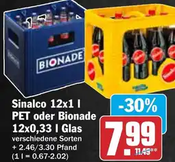 HIT Sinalco oder Bionade Angebot
